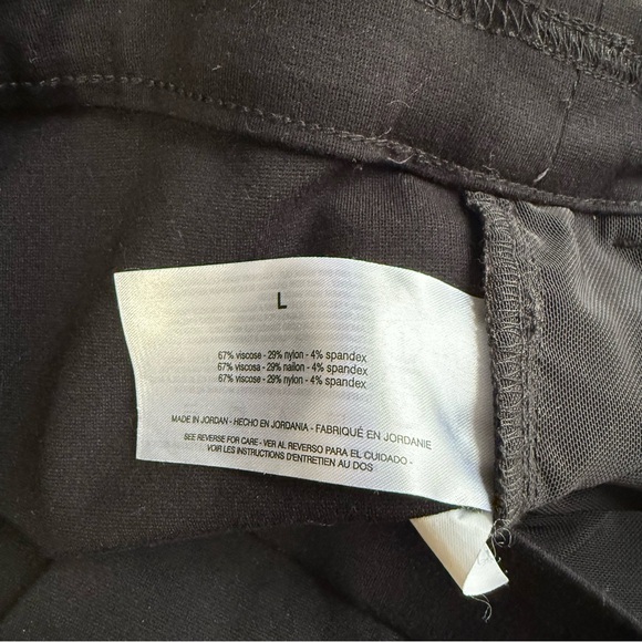 Gloria Vanderbilt Cropped Length Pull On Tummy Control Ponte Pants Women’s Large - Picture 8 of 11